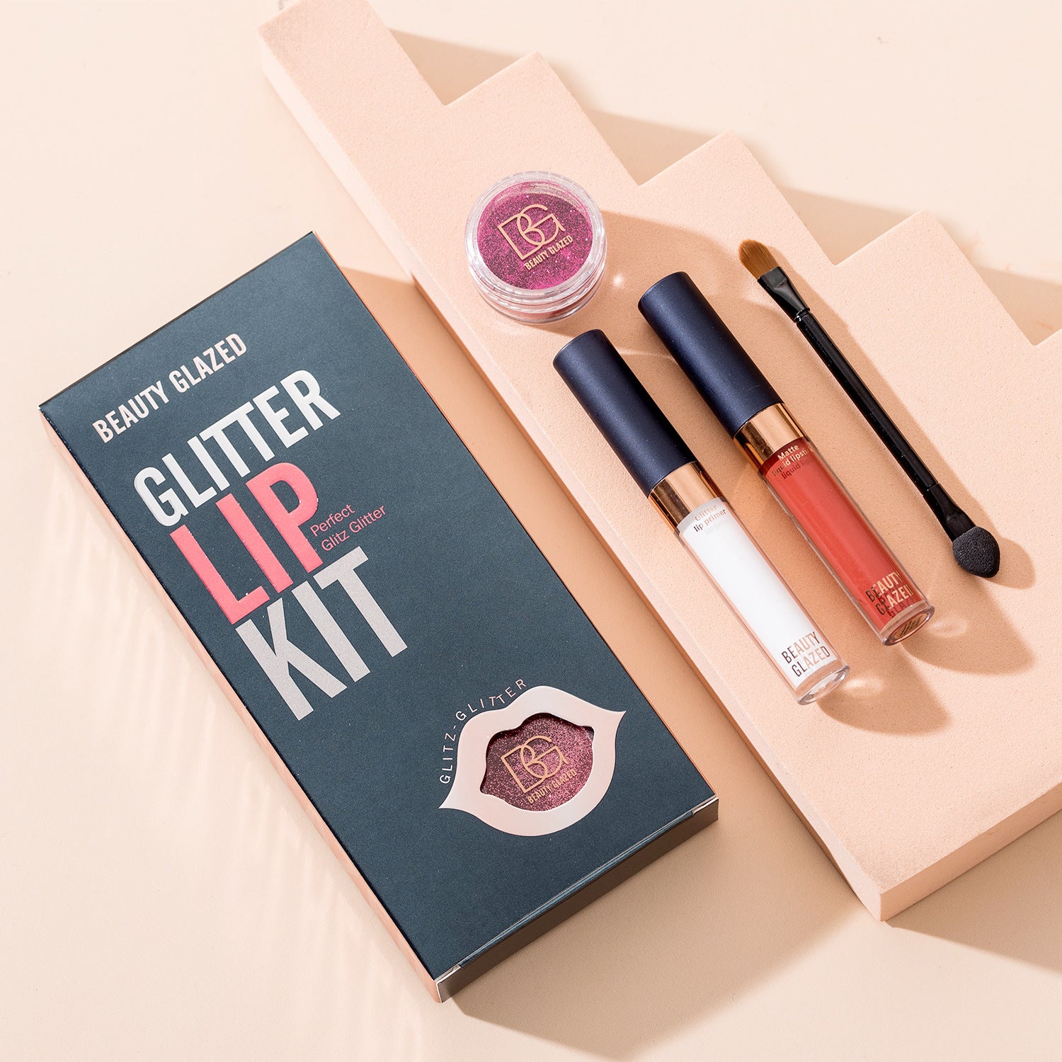 Glitter Lip Kit - Kit de labios con purpurina