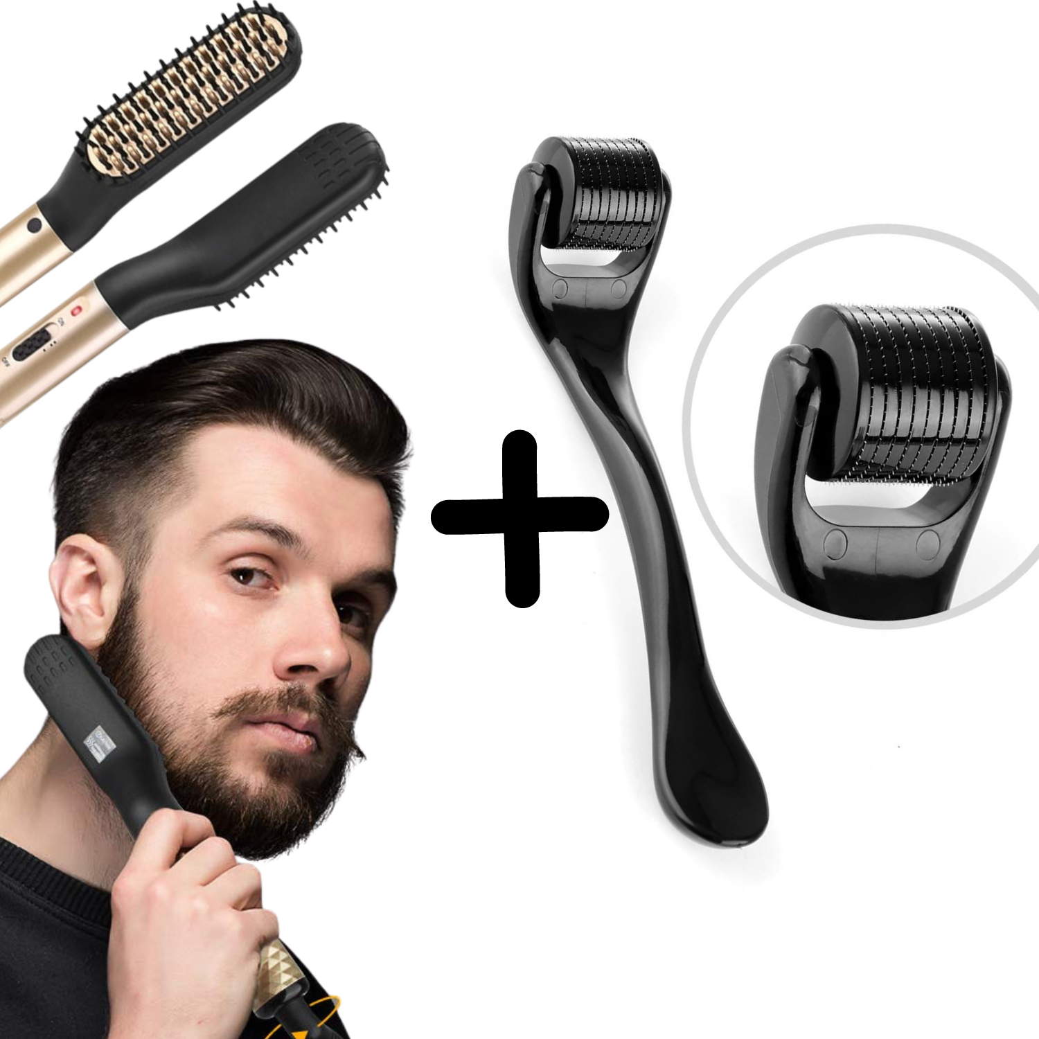 BarbaSmooth™️ - Beard Straightening Brush